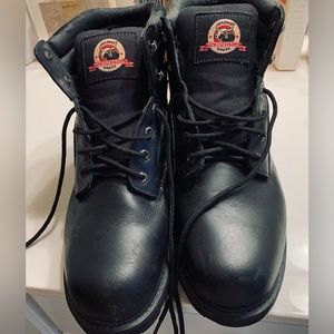 Men’s work boots.